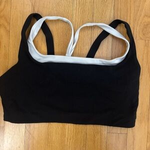 Athleta Black and White Sports Bra